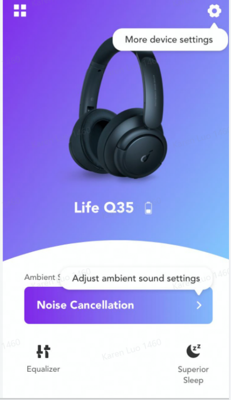 What should I do if my over ear headphones are not found on the